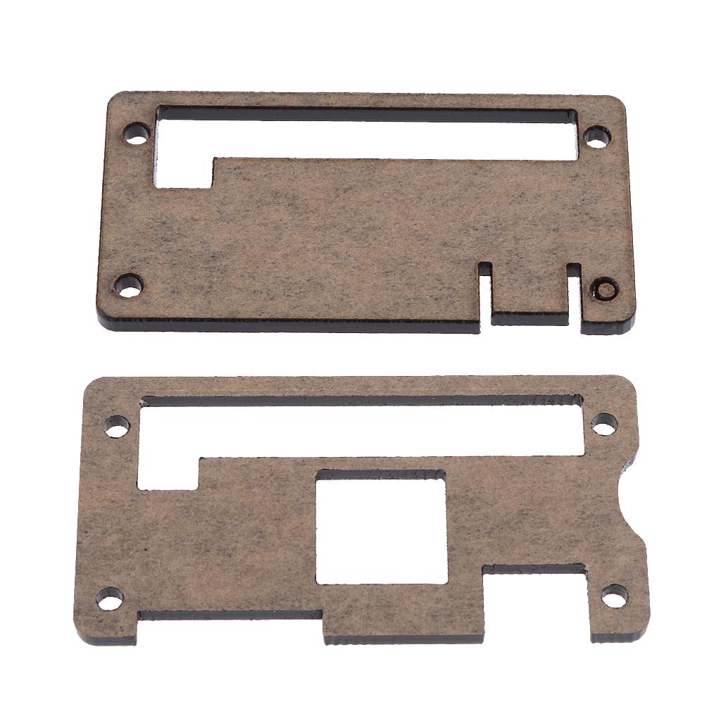 2Pairs Acrylic Case Shell Enclosure Computer Box Kits For RASPBERRY Pi Zero