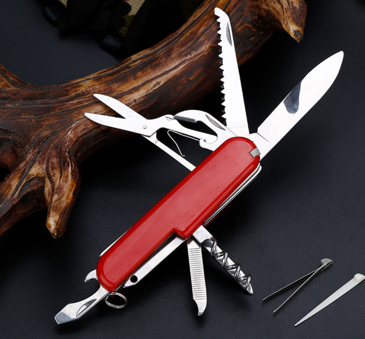 Dụng Cụ Survival 11 Chức Năng Khui Rượu