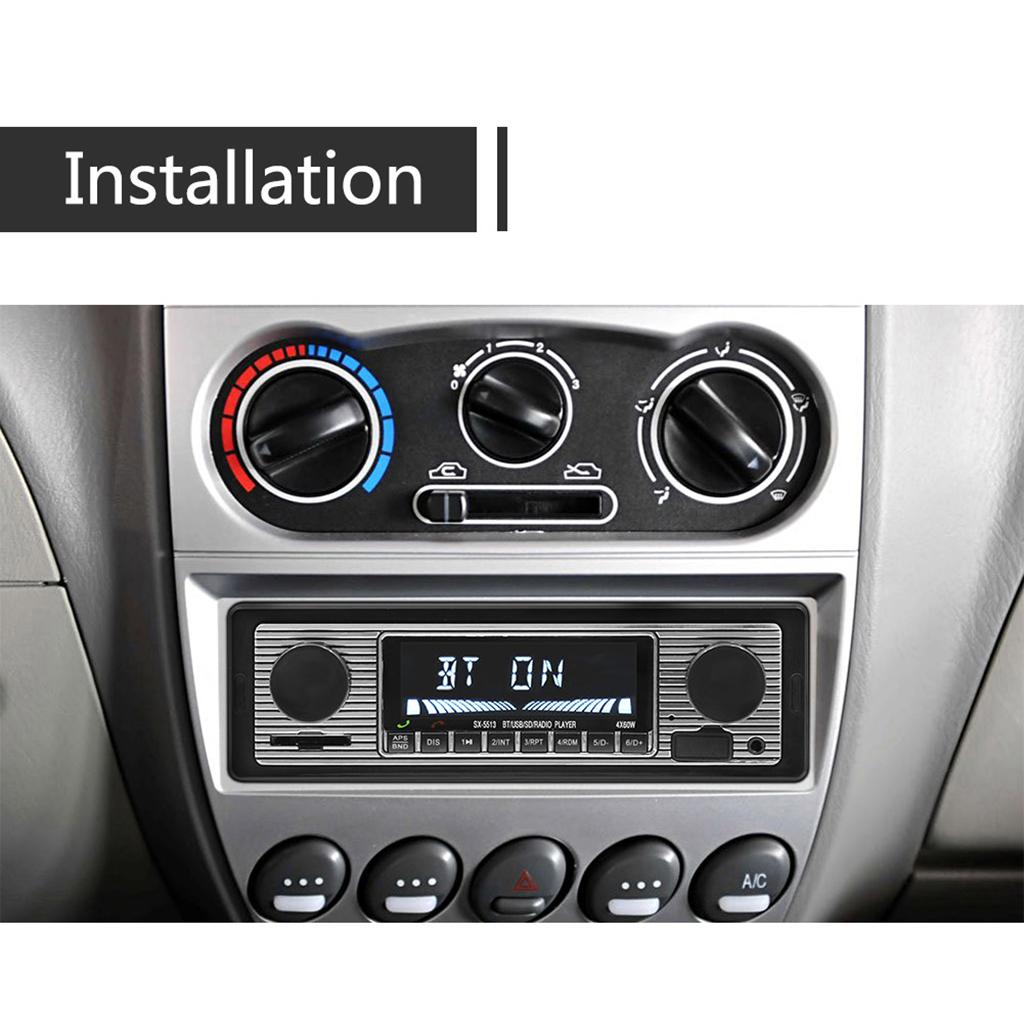 Autoradio Bluetooth Remote Control Handsfree FM Car Stereo