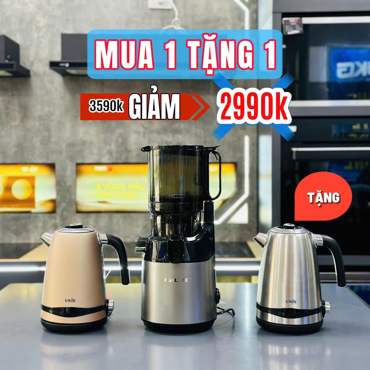 [Hàng chính hãng] Máy ép chậm Kalite KSJ868 - Ép kiệt bã lên đến 98%