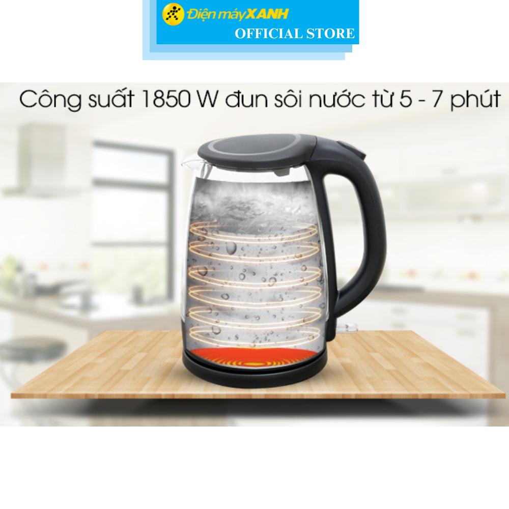Bình đun siêu tốc Midea 1.8 lít MK-18GC - Hàng Chính Hãng