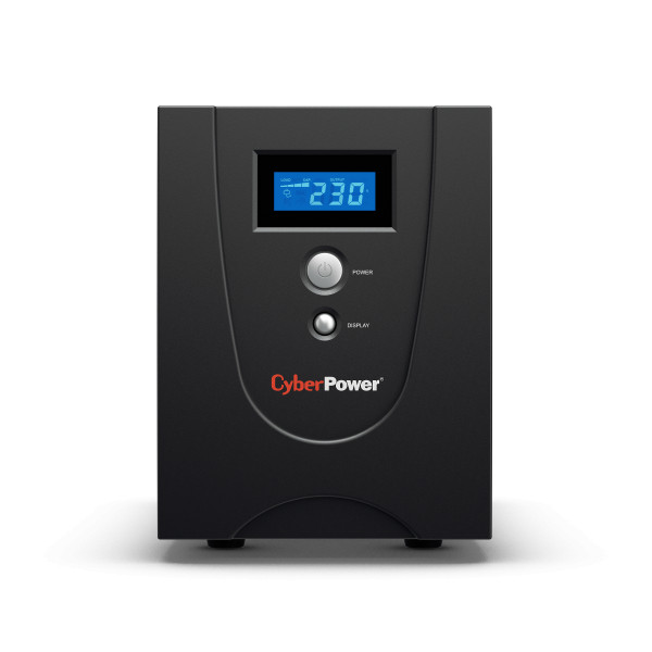 Bộ lưu điện UPS CyberPower 1200VA, AVR, 230V, VALUE1200ELCD chuẩn ổ cắm AS  - Hàng Chính Hãng