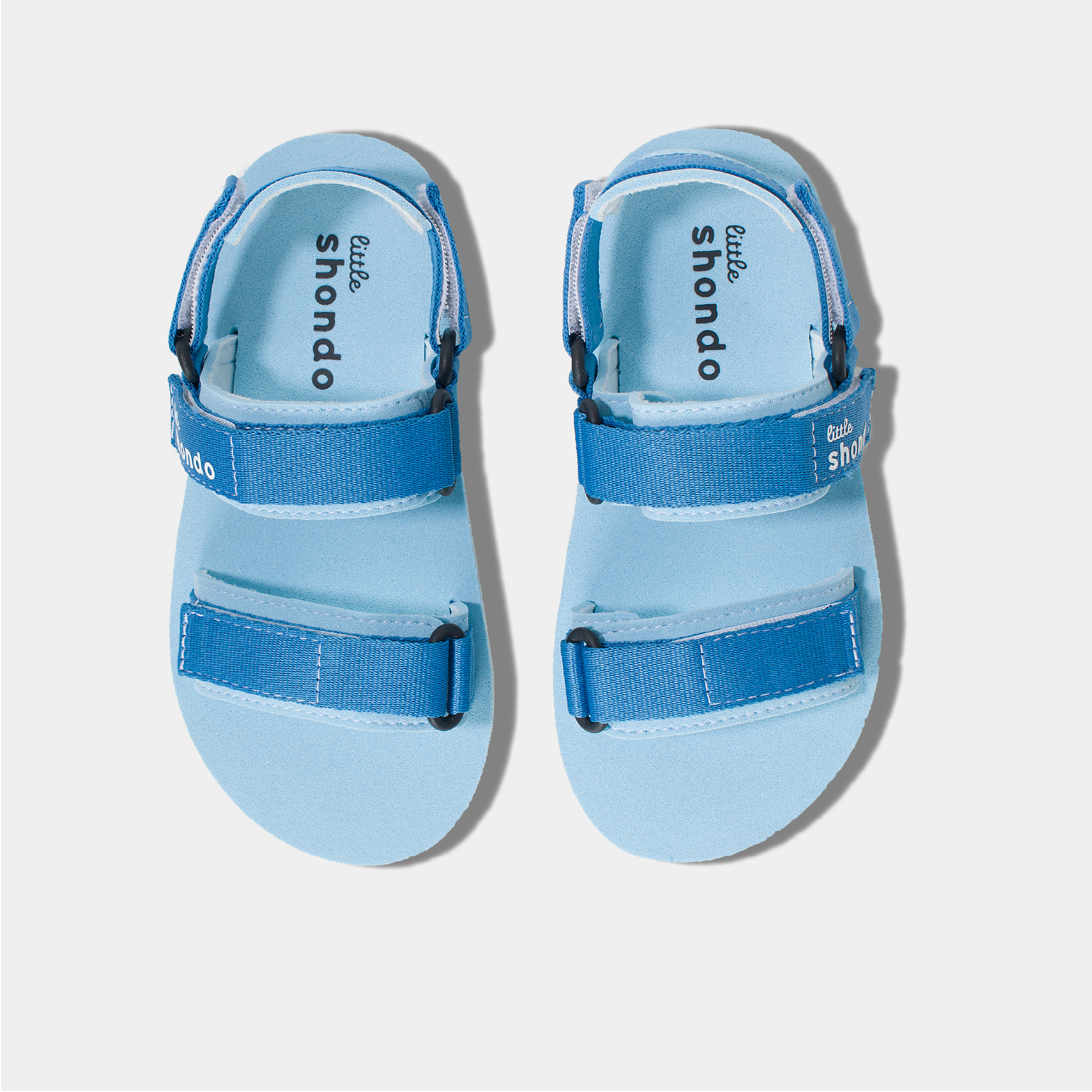 Giày Trẻ Em Shondo Sandals Little Trắng Xanh Đậm LIT3434