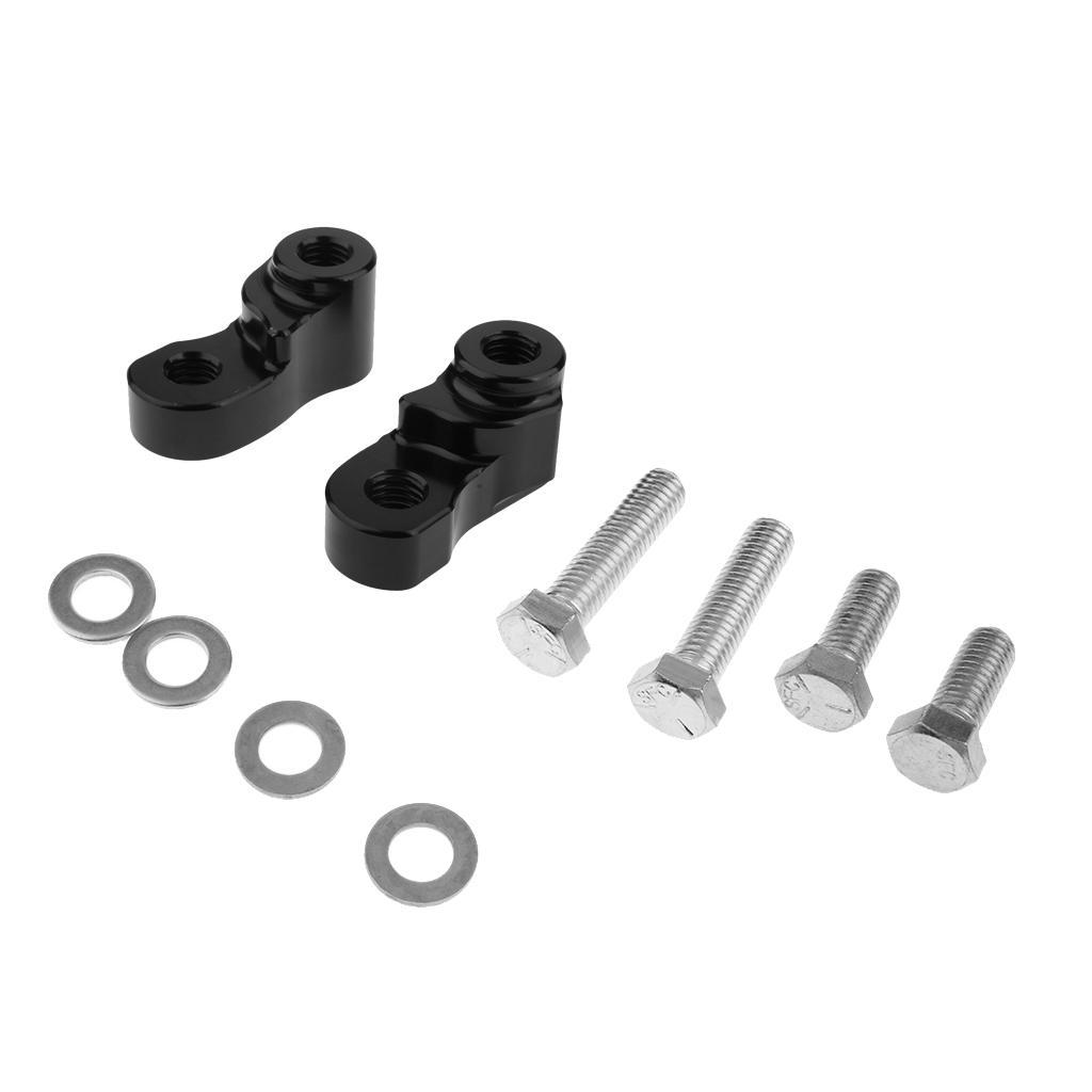 1" CNC Black Rear Lowering Kit For XL 883 1200 2005-2016
