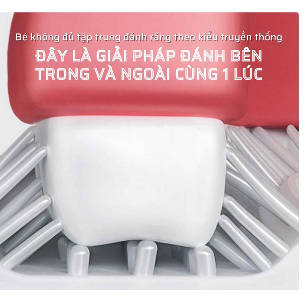 Bàn Chải Đánh Răng Chữ U Silicon Cho Bé Từ 2-6 Tuổi