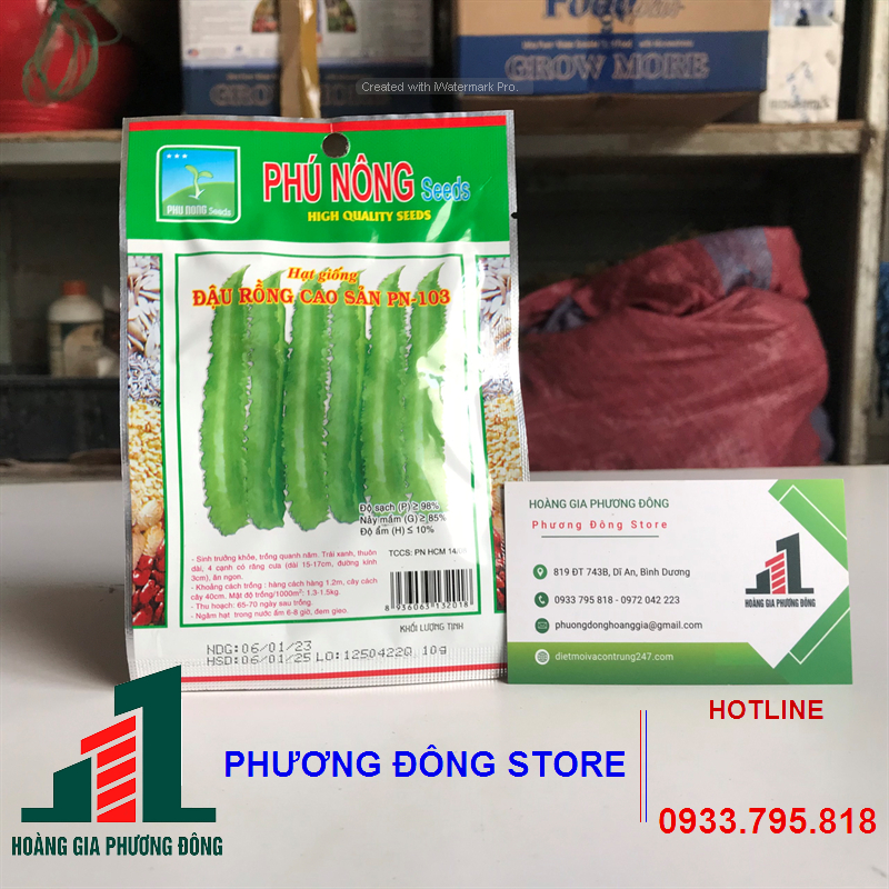 Combo 5-10 gói hạt giống đậu rồng dễ trồng , giàu dinh dưỡng