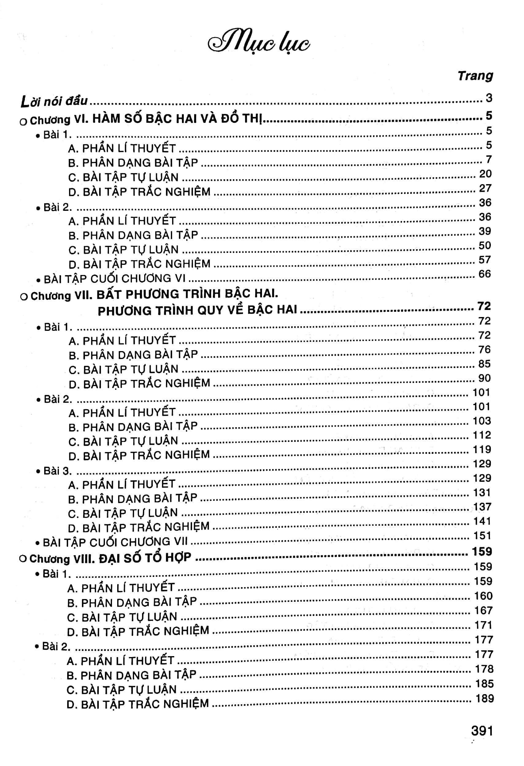 Sách Tham Khảo Toán 10 - Quyển 2