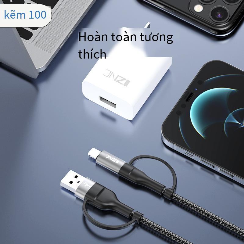 Ưu đãi đặc biệt C100 dòng đa chức năng bốn trong một 120W dòng dữ liệu dòng pd dòng sạc điện thoại di động dòng điện với bao bì