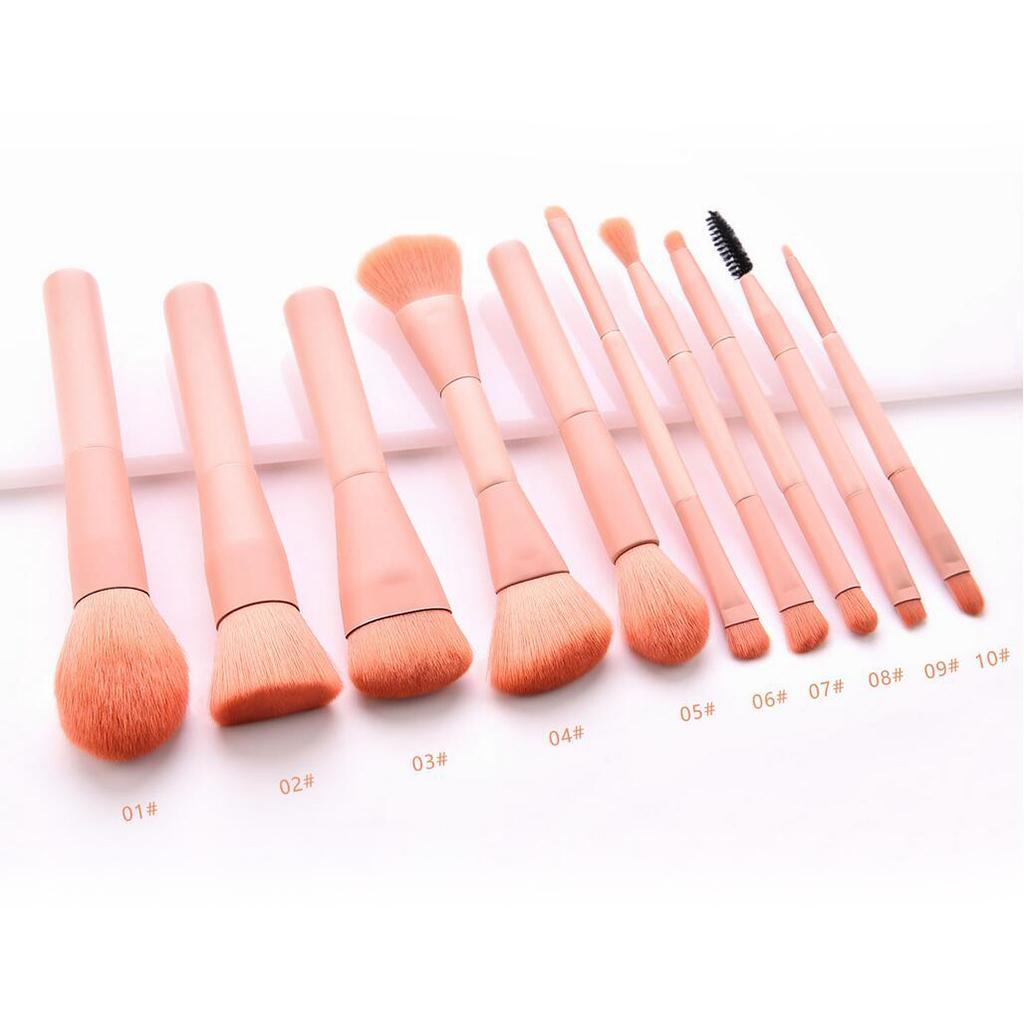 5 Pieces Professional Make up Brushes Wooden Handle Make-up Brush Tools 1