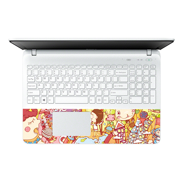 Mẫu Dán Decal Laptop Hoạt Hình LTHH-133