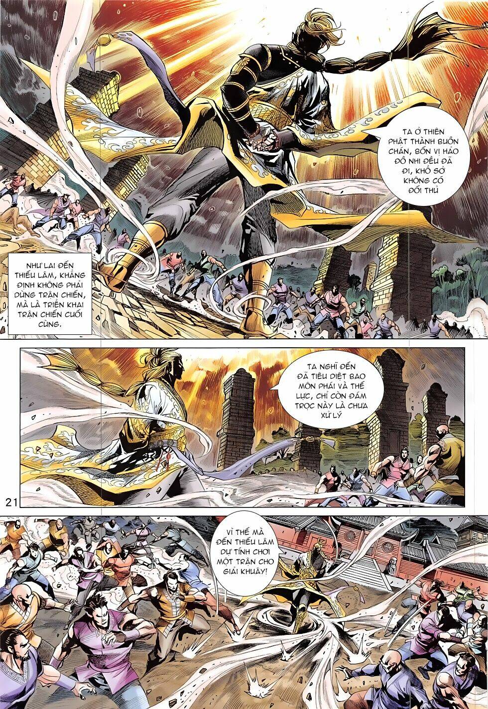 thần chưởng chapter 16 21