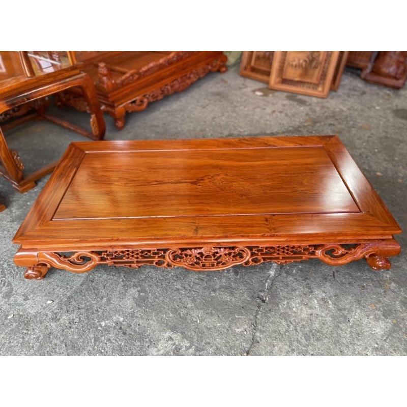 Bàn osin chiện mai gỗ hương cỡ to bàn trà nhật bàn cơm cao 20cm