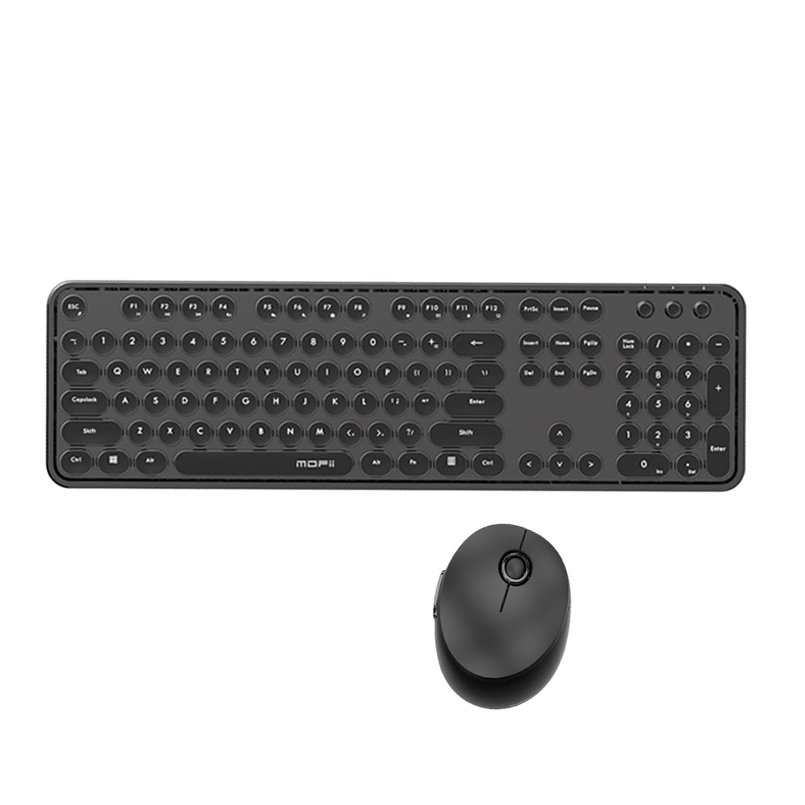Mini Wireless 2.4G Keyboard With Mouse With White