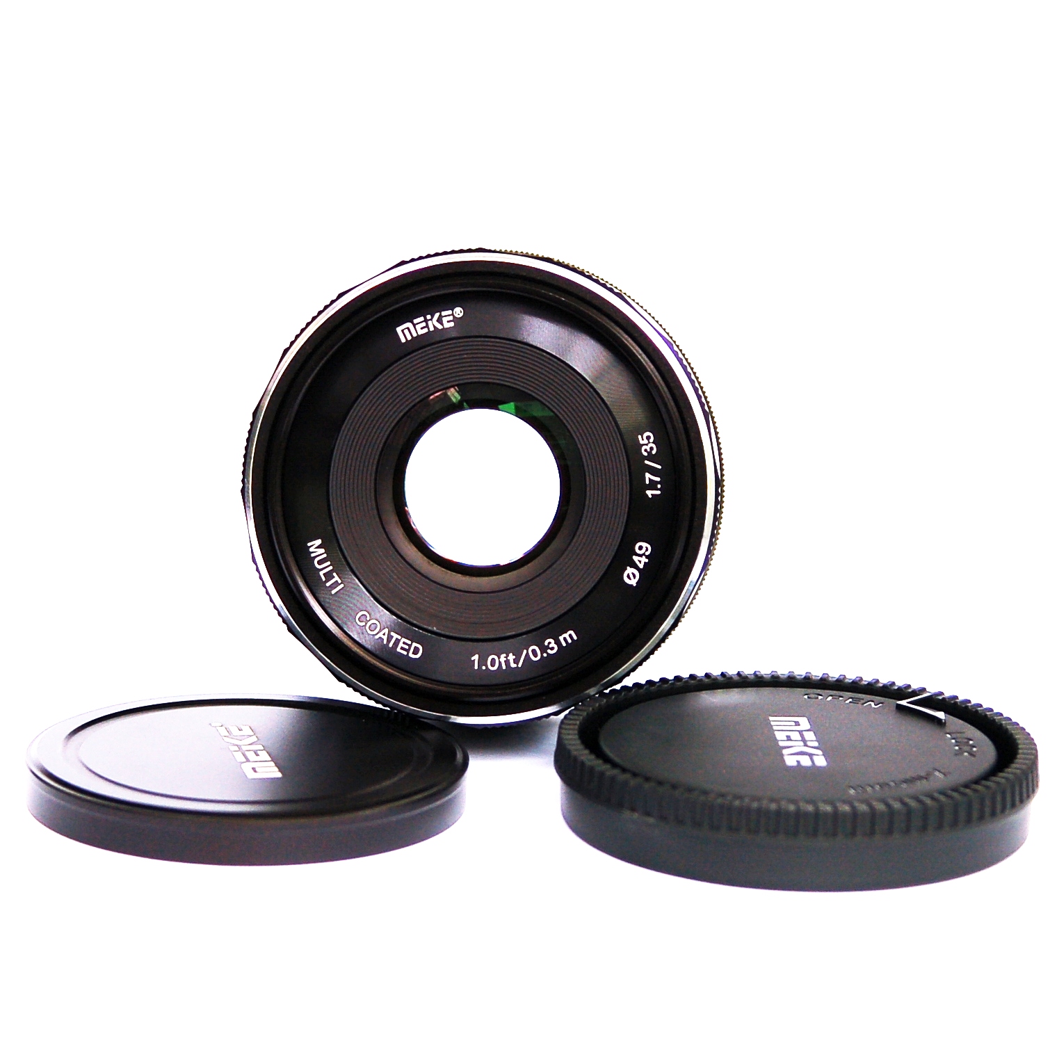 Ống kính Meike 35mm F1.7 cho Canon EOS-M manual focus- Hàng nhập khẩu