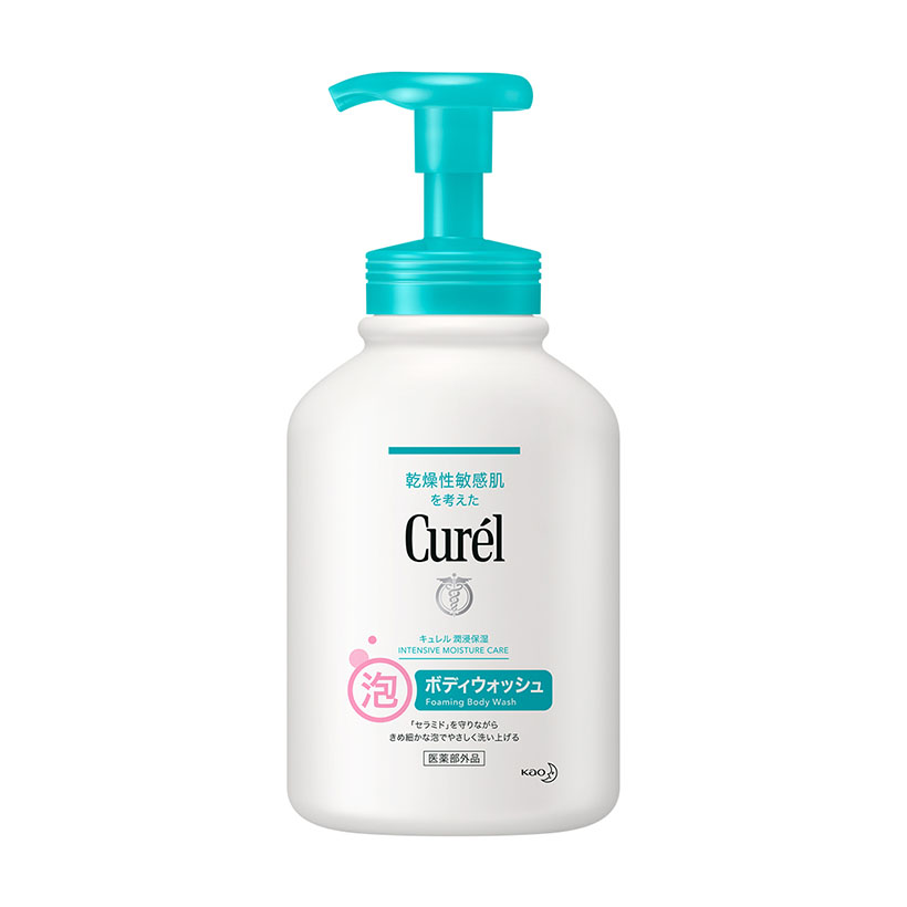 Sữa tắm toàn thân cấp ẩm chuyên sâu dạng bọt Curel 480 ml