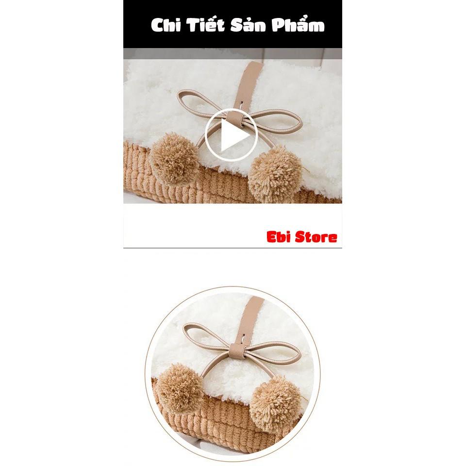 Túi Handmade Phối Màu Mác Trái Cherry ️ Ebi Store - Freeship ️Set Nguyên Liệu DIY Túi T