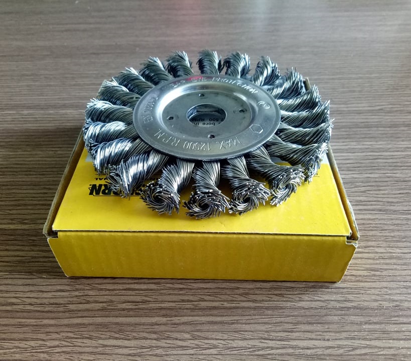Combo 5pcs Bánh cước xoắn Osborn D100 lỗ 16, sợi xoắn 0.50mm, sợi chổi dài 20mm- 0002621151