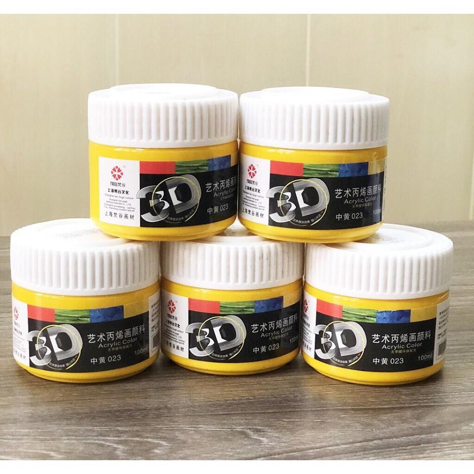 MÀU ACRYLIC 3D 100ML