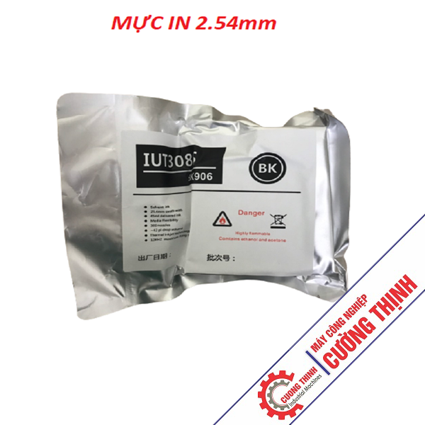 Mực in date cầm tay 308 HP phun hạn sử dụng đầu phun 2.54cm Cường Thịnh