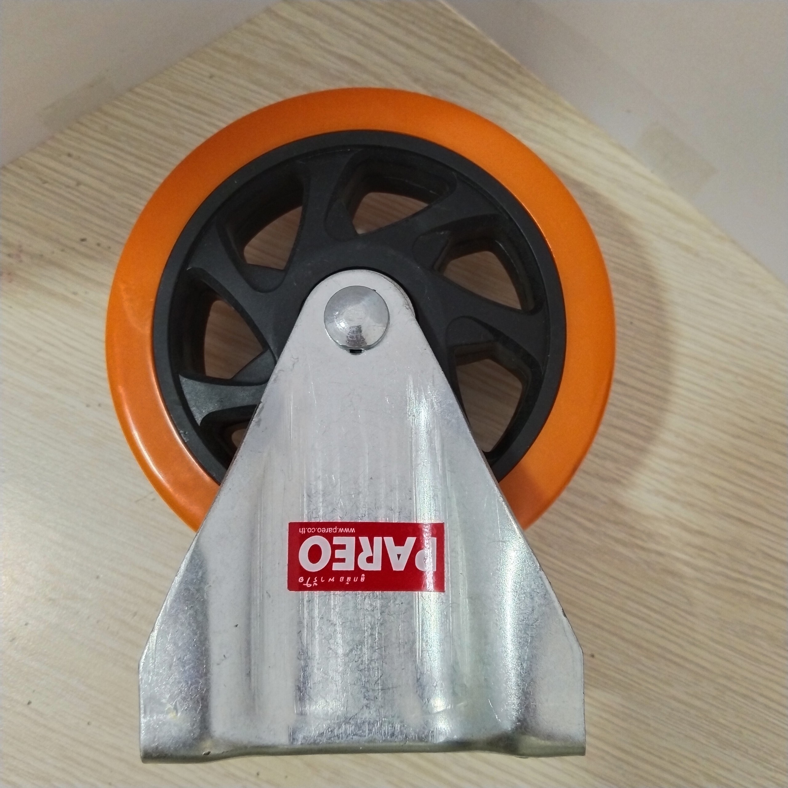 BÁNH XE ĐẨY PU CÔNG NGHỆ CAO, LOẠI CÀNG CỐ ĐỊNH 125mm - THƯƠNG HIỆU HAPPY MOVE