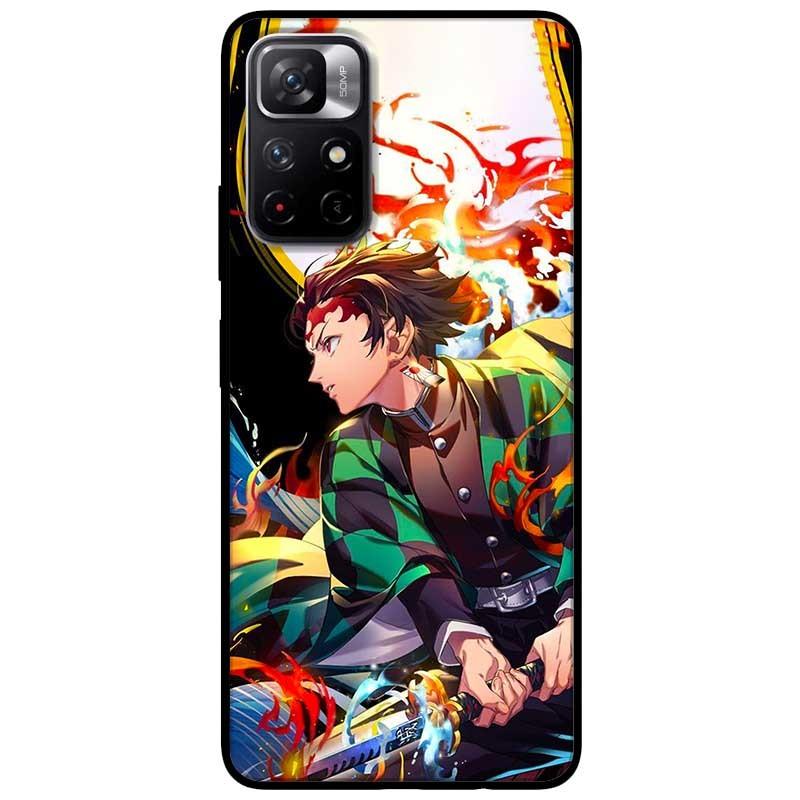 Ốp lưng dành cho Xiaomi Redmi Note 11 5G - Redmi Note 11T - Redmi Note 11S mẫu Anime Lửa