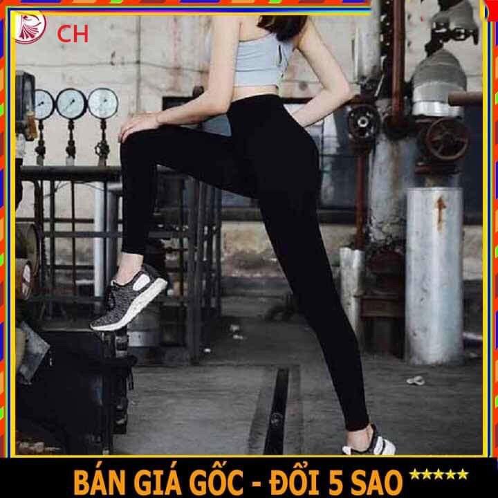 Quần legging co giãn 4 chiều lưng cao gen bụng