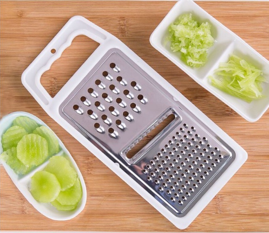 Dụng cụ thái lát, bào sợi cầm tay 3 chức năng Echo - Hàng nhập khẩu Nhật Bản