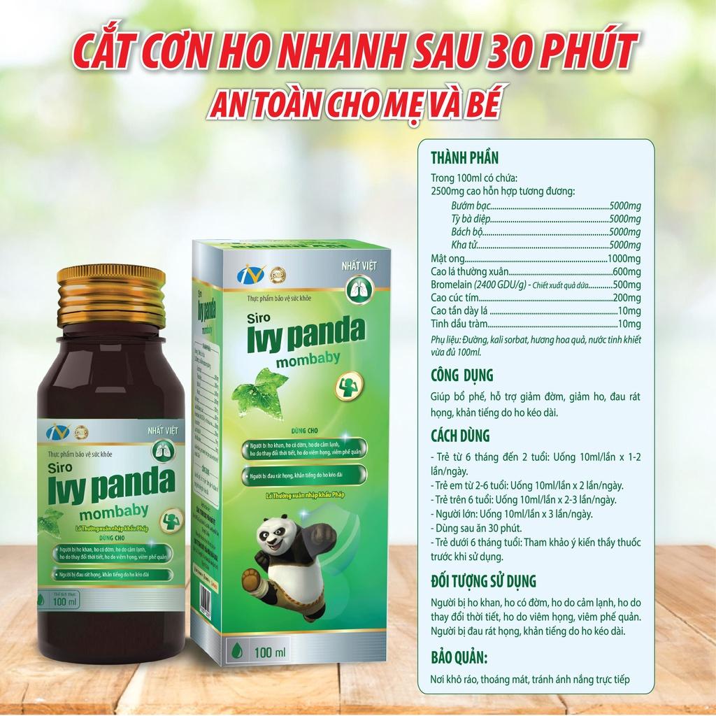 Siro ho Ivy Panda Mombaby - 100 ml