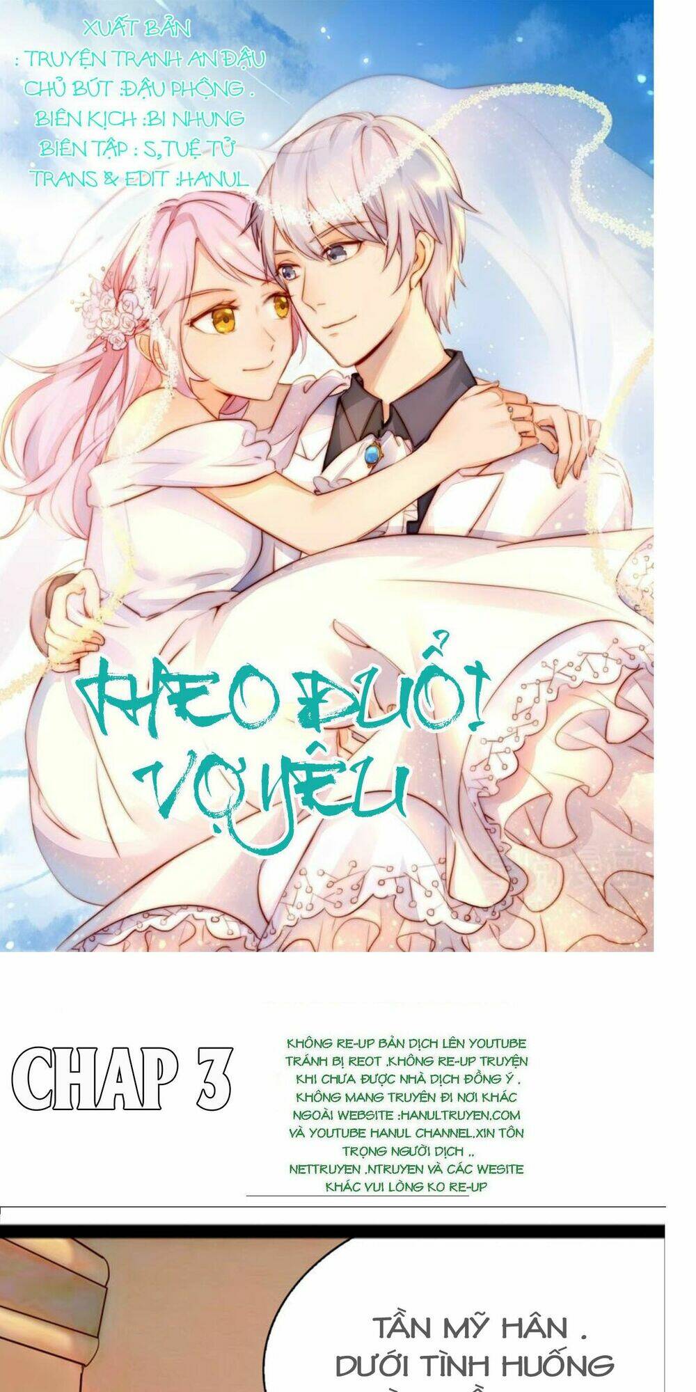 theo đuổi vợ yêu chapter 3 1