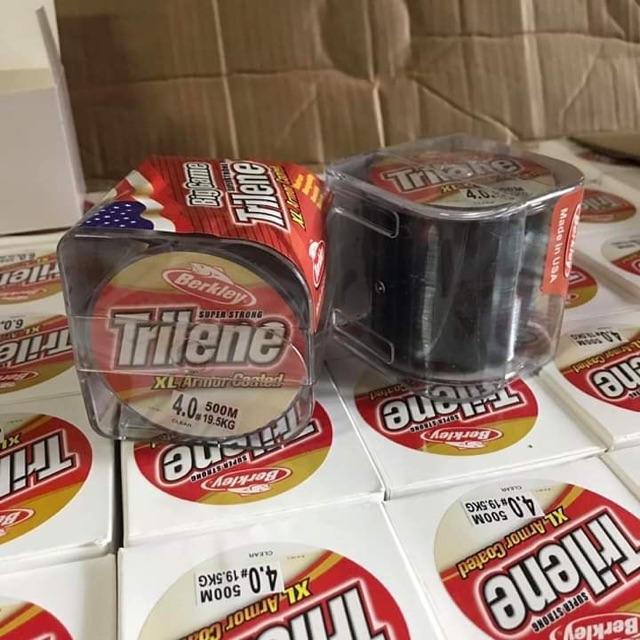 Cước câu cá USA dài 500m Berkley Trilene cước siêu zai y hình