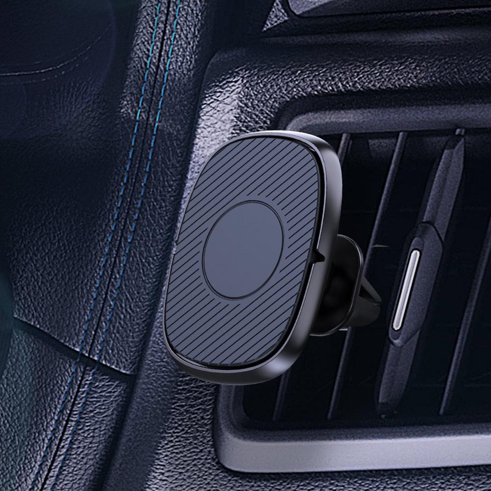 【ky】Universal Anti-slip Magnetic Car Dashboard GPS Phone Holder Air Vent Mount Stand