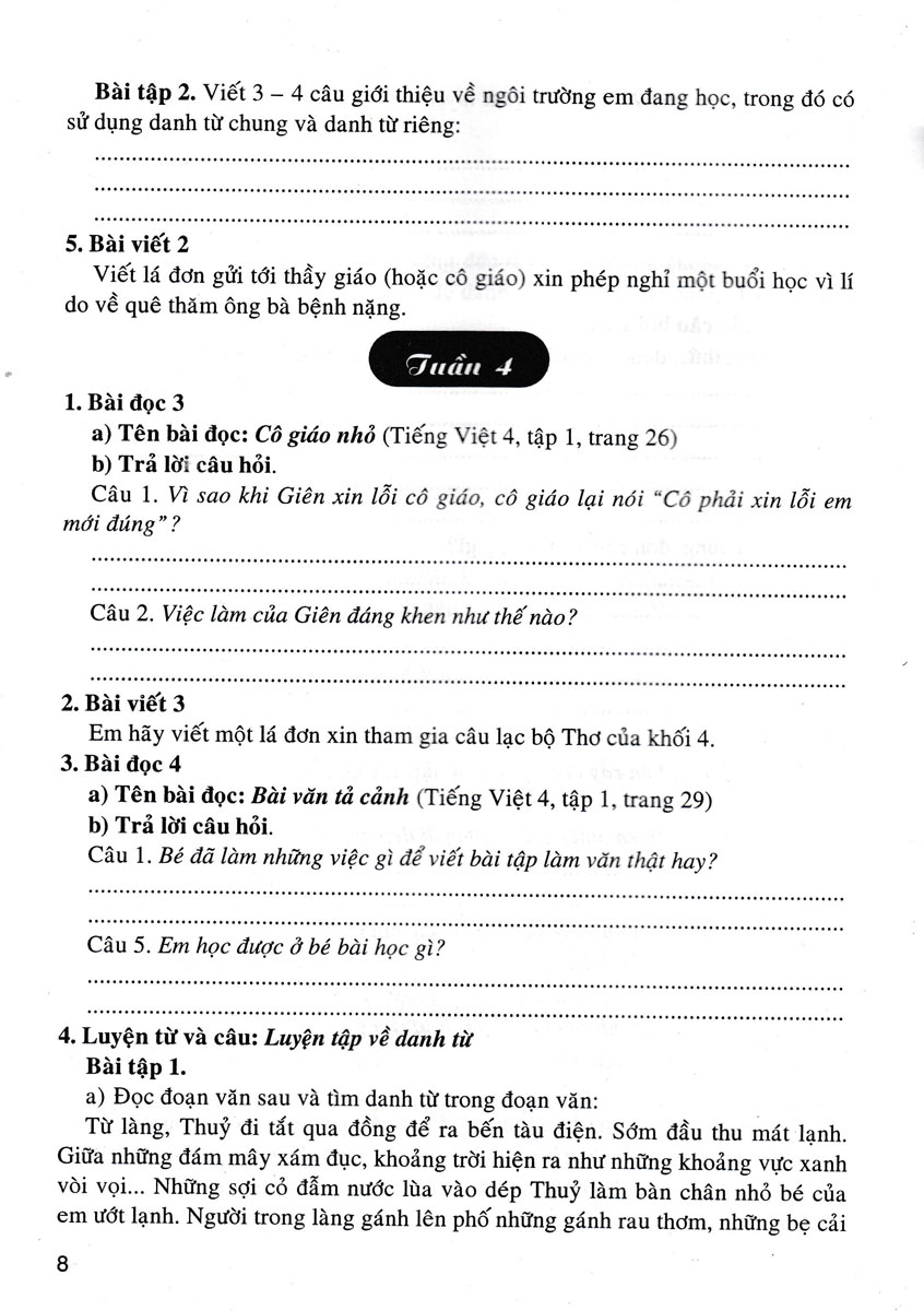 Vở Bài Tập Cuối Tuần Tiếng Việt 4  _HA