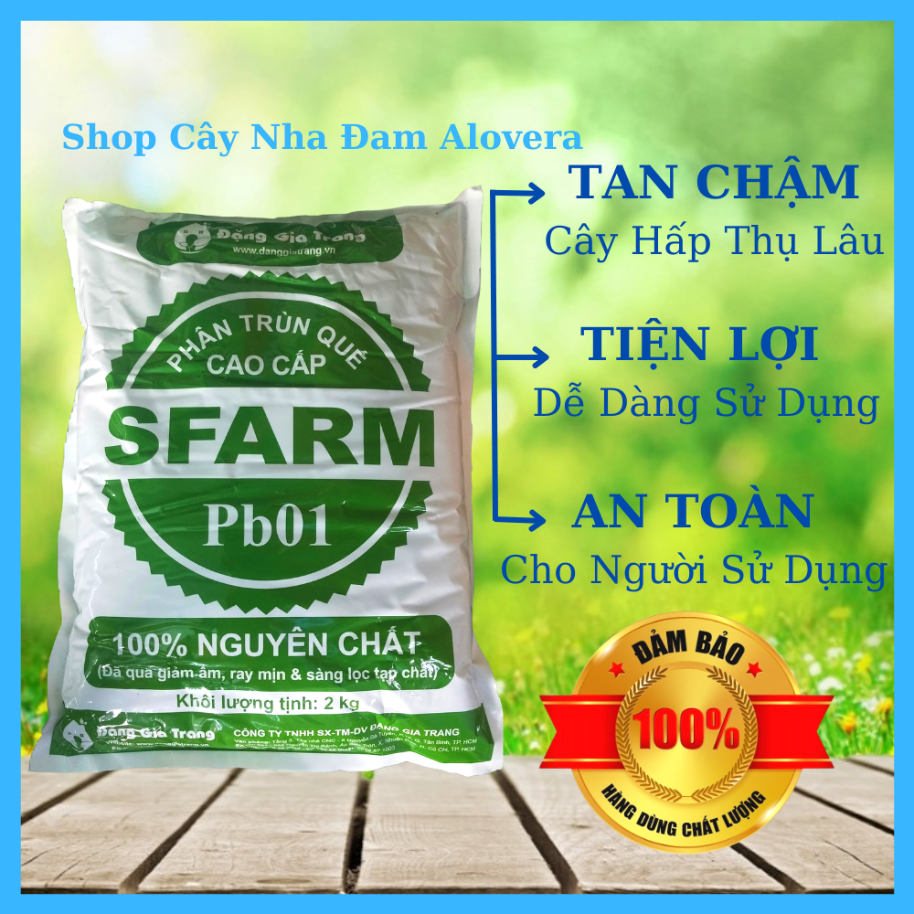 Phân Trùn Quế SFARM Cao Cấp