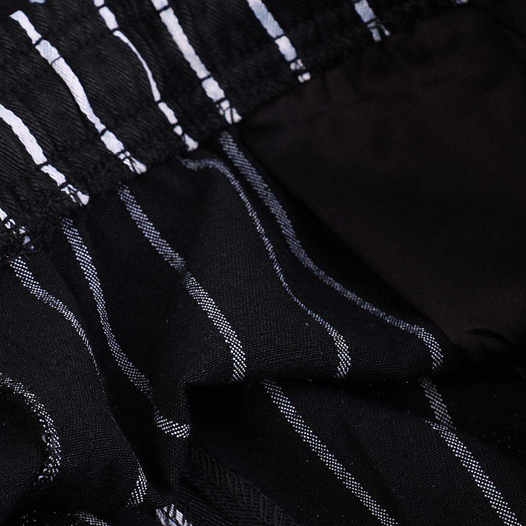 Chef Working Pants Restaurant Elastic Comfy Cook Work Trousers