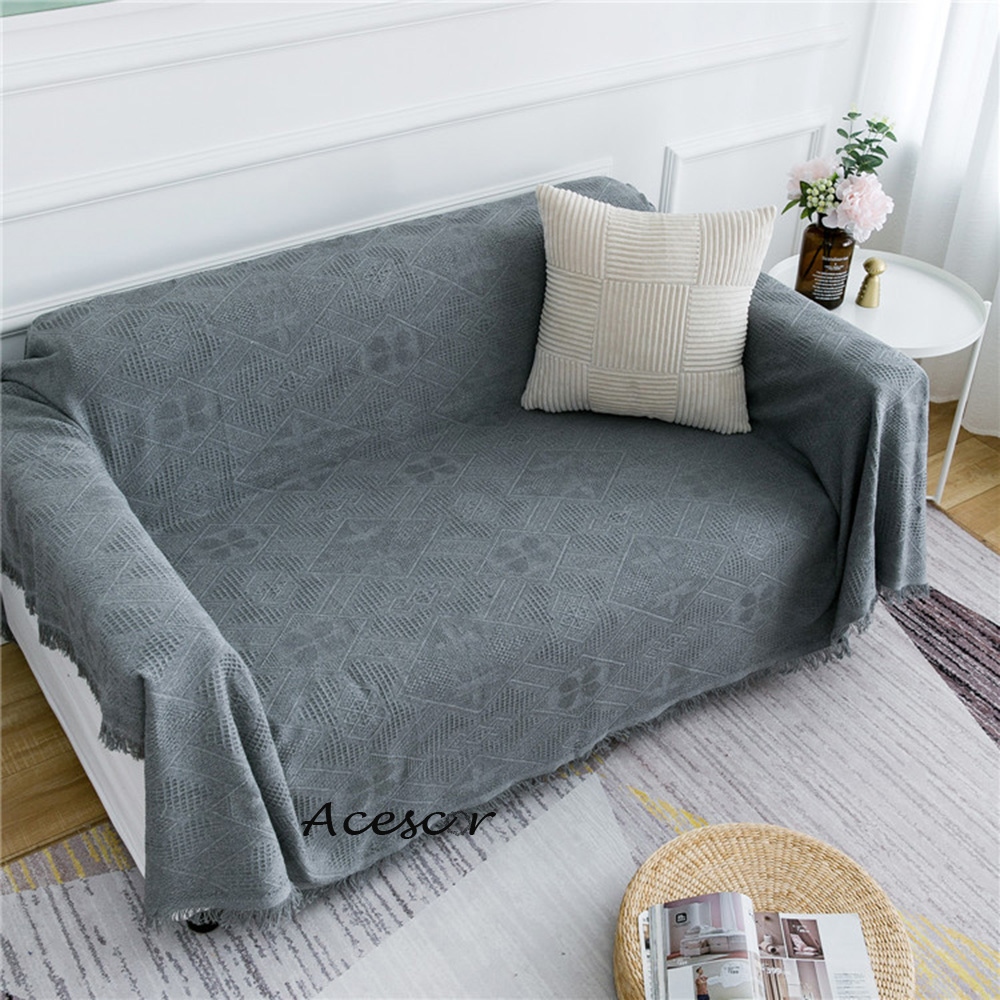 Thảm Trải Sàn, Chăn Sofa Phong Cách Bắc Âu Acescor BAG01 230x180 cm - Phong Cách Tối Giản, Thảm Trải Sàn Trang Trí Nhà Cửa, Homestay, Chung Cư, Trang Trí Phòng Khách, Thảm Trải Bàn, Thảm Phòng Khách, Thảm Phòng Ăn (Minimalist Nordic Sofa Cover Blanket)