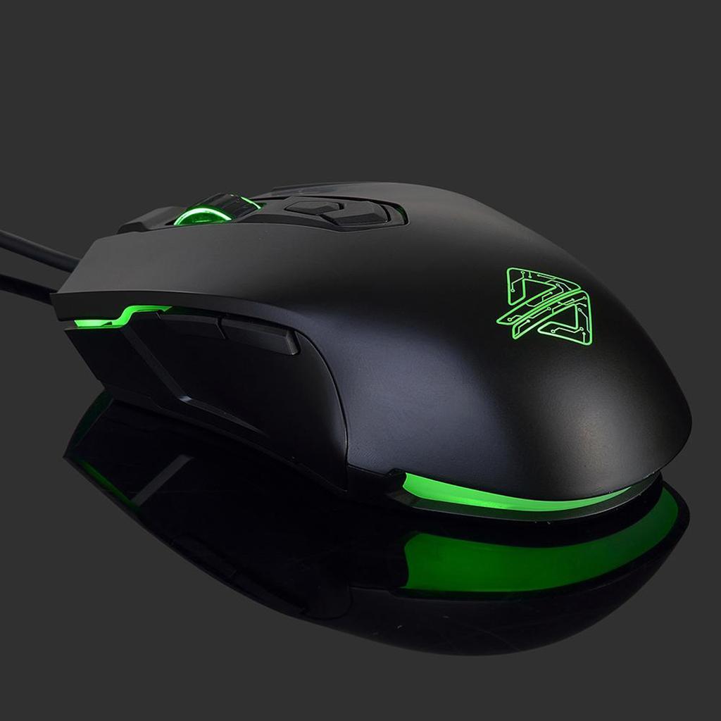 Gaming Mouse Wired, RGB Backlit Gaming Mouse, Programmable Buttons, 7-Level DPI Adjustable, Comfortable Grip Ergonomic Optical Computer Gaming Mice