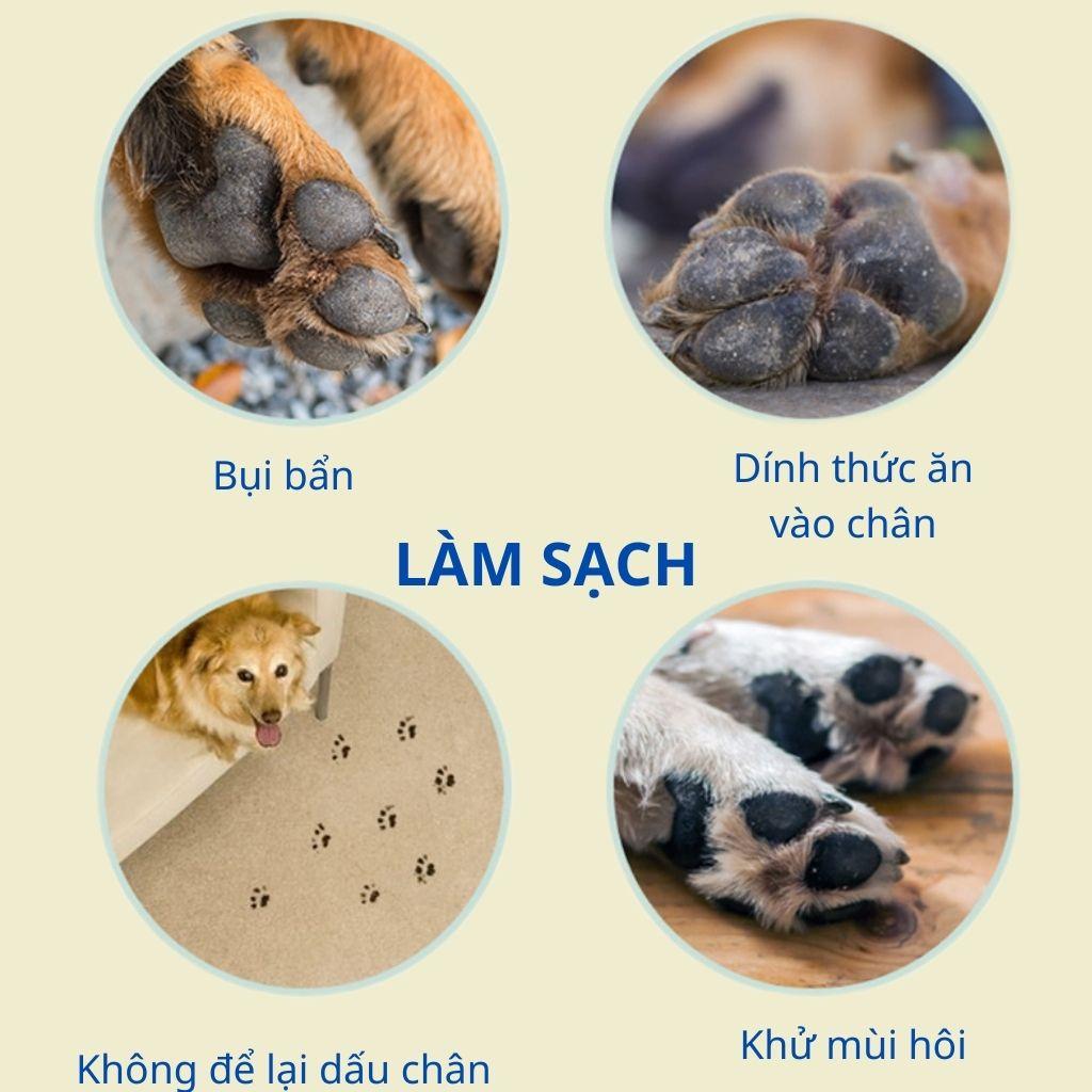 Chai xịt vệ sinh, làm sạch, khử khuẩn bàn chân cho thú cưng - chai 150ml