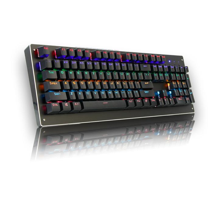 Bàn phím cơ G10TLC -18 Chế độ led RGB Keycaps khắc laser chống bay cực đẹp