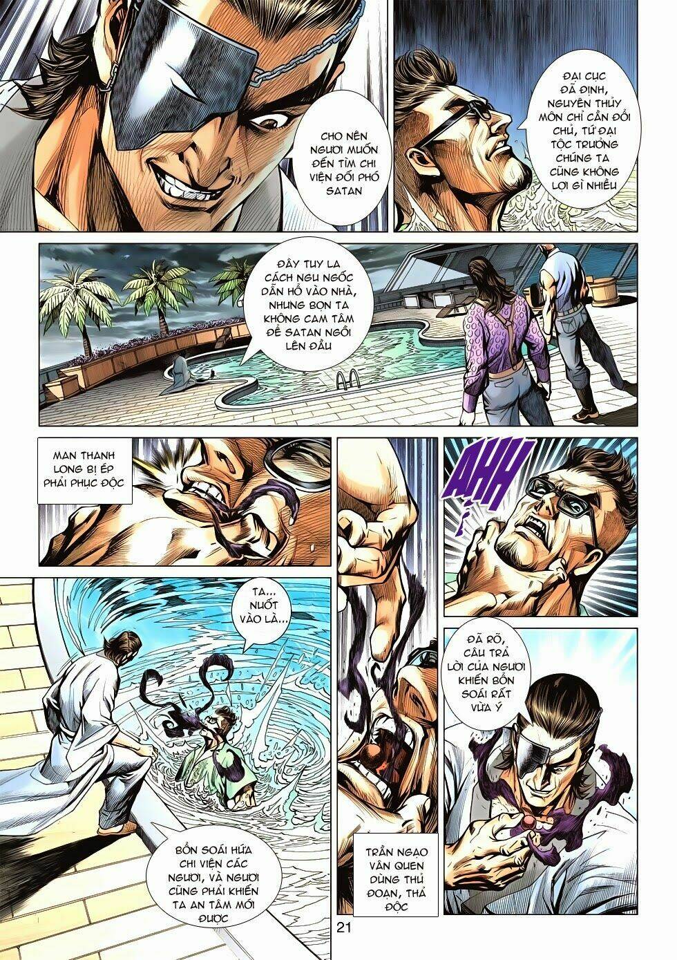 tân tác long hổ môn chapter 595 21