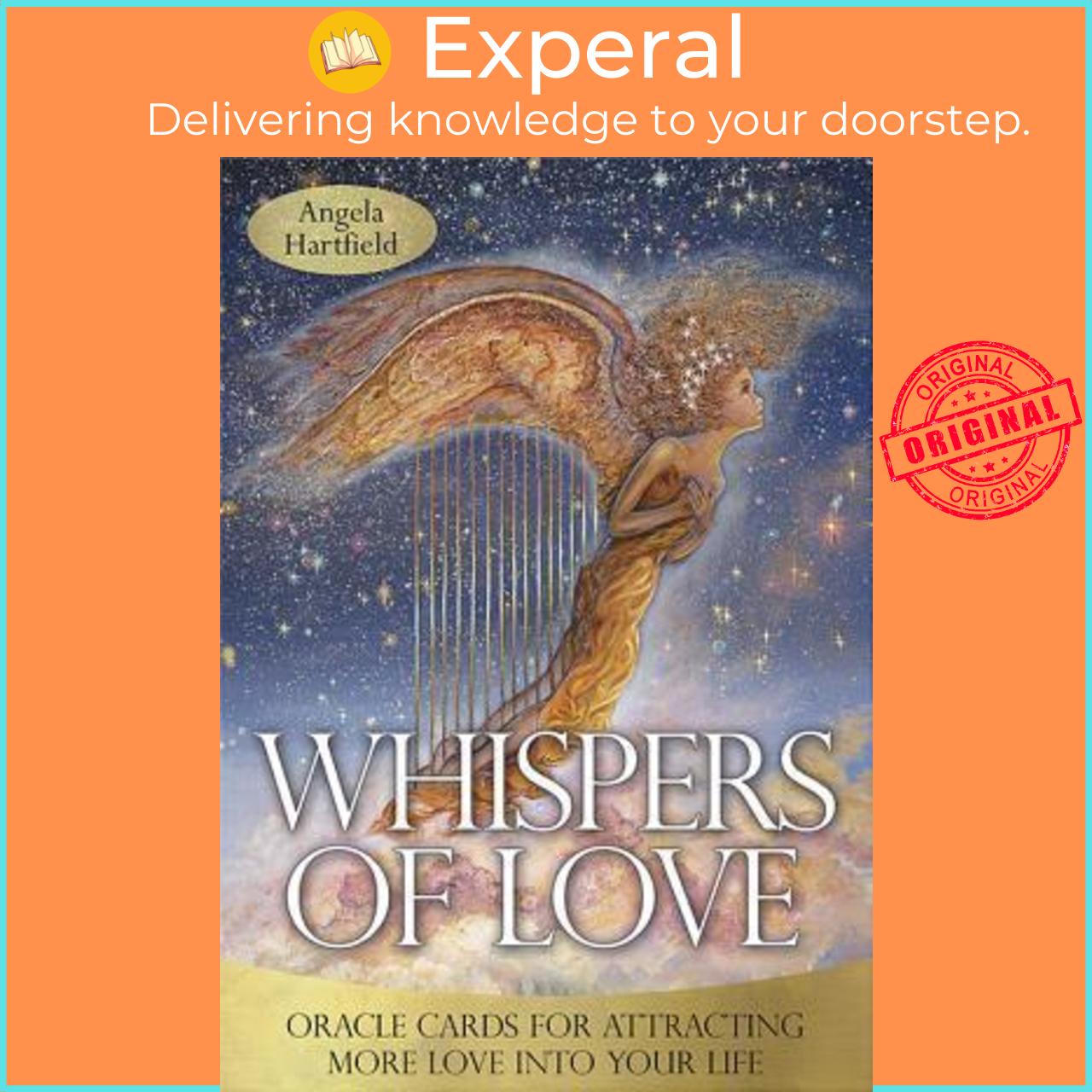 Sách - Whispers of Love Oracle : Oracle Cards for Attracting More Love Into by Angela Hartfield (US edition, paperback)