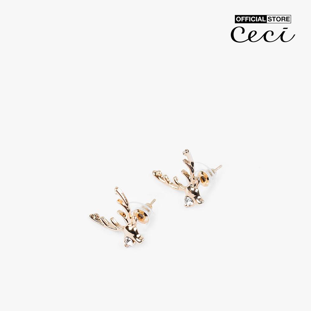 CECI - Khuyên tai nữ hình tuần lộc dễ thương CC1-09000167-27