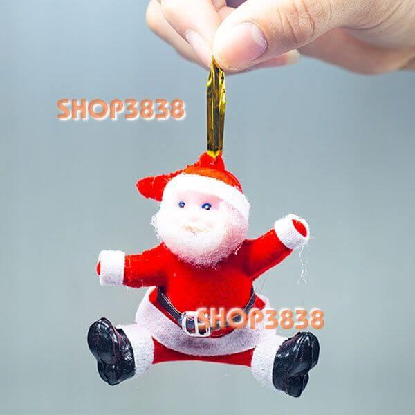 Bộ 5 Ông Già Noel Treo Trang Trí Noel, Cây Thông