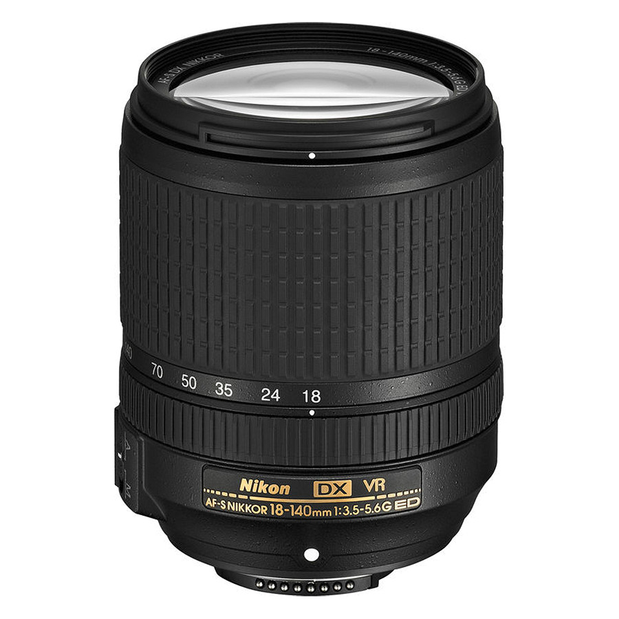 Lens Nikon 18-140mm F3.5-5.6 VR AF-S DX (Hàng Nhập Khẩu) - Tặng Tấm Da Cừu Lau Ống Kính