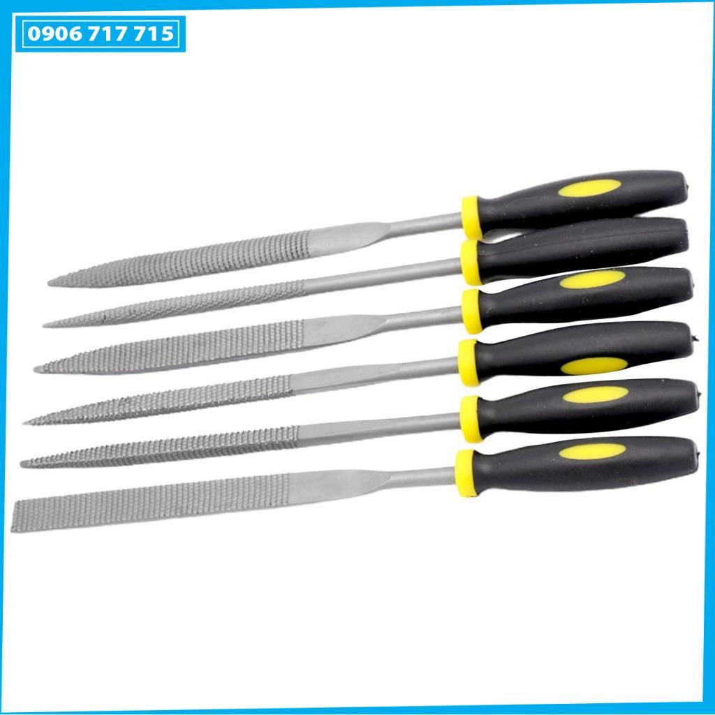 Bộ 6 Cây Dũa Gỗ Đa Năng Chuyên Nghiệp 3mm - 4mm - 5mm