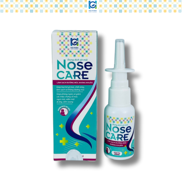 Dung dịch xịt mũi HGSG pharma NOSE CARE