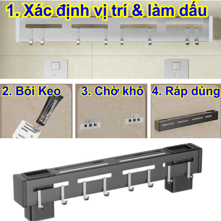 kệ dao, kệ inox nhà bếp đa năng vắt dao kéo, treo đồ gia dụng nhà bếp, hộp đựng đũa muỗng thông minh