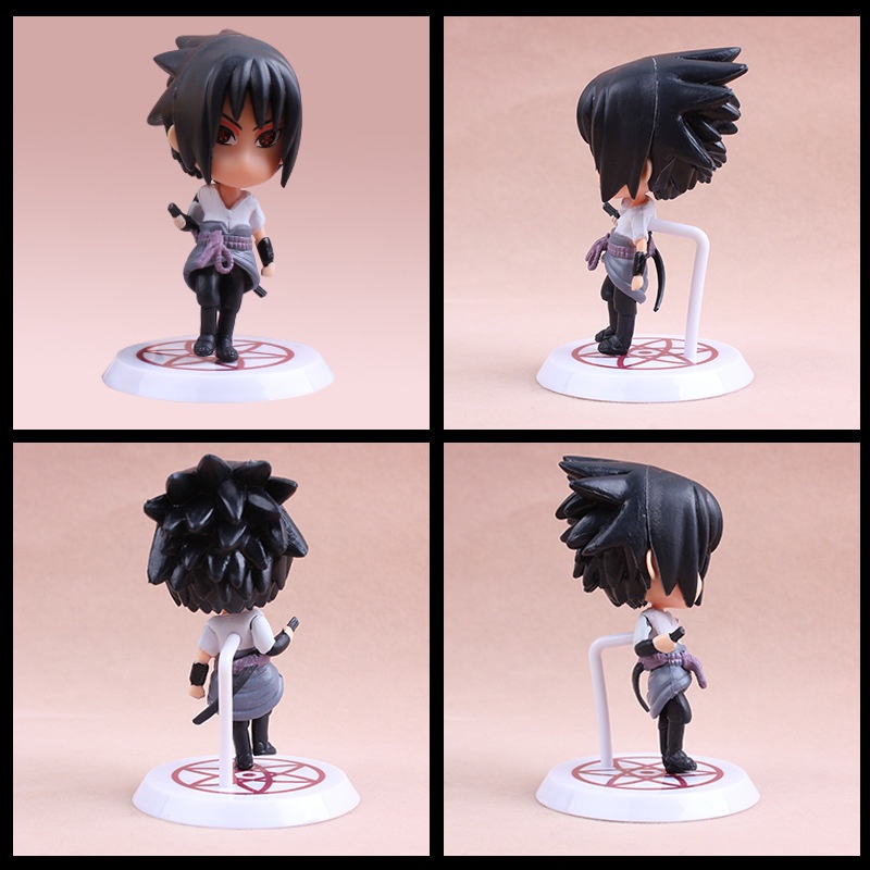 Mô Hình Naruto, Kakashi, Sasuke Chibi, Decor Trang Trí Phòng Học, Bộ Sưu Tập Mô Hình - Cao 5-7 cm - Tượng Figure Naruto