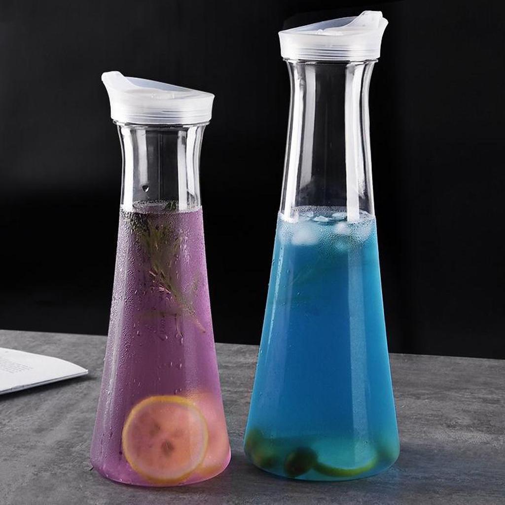 4X Water Pitcher Juice Jar Beverage Serving Jugs Beer Waist pot 1500ml