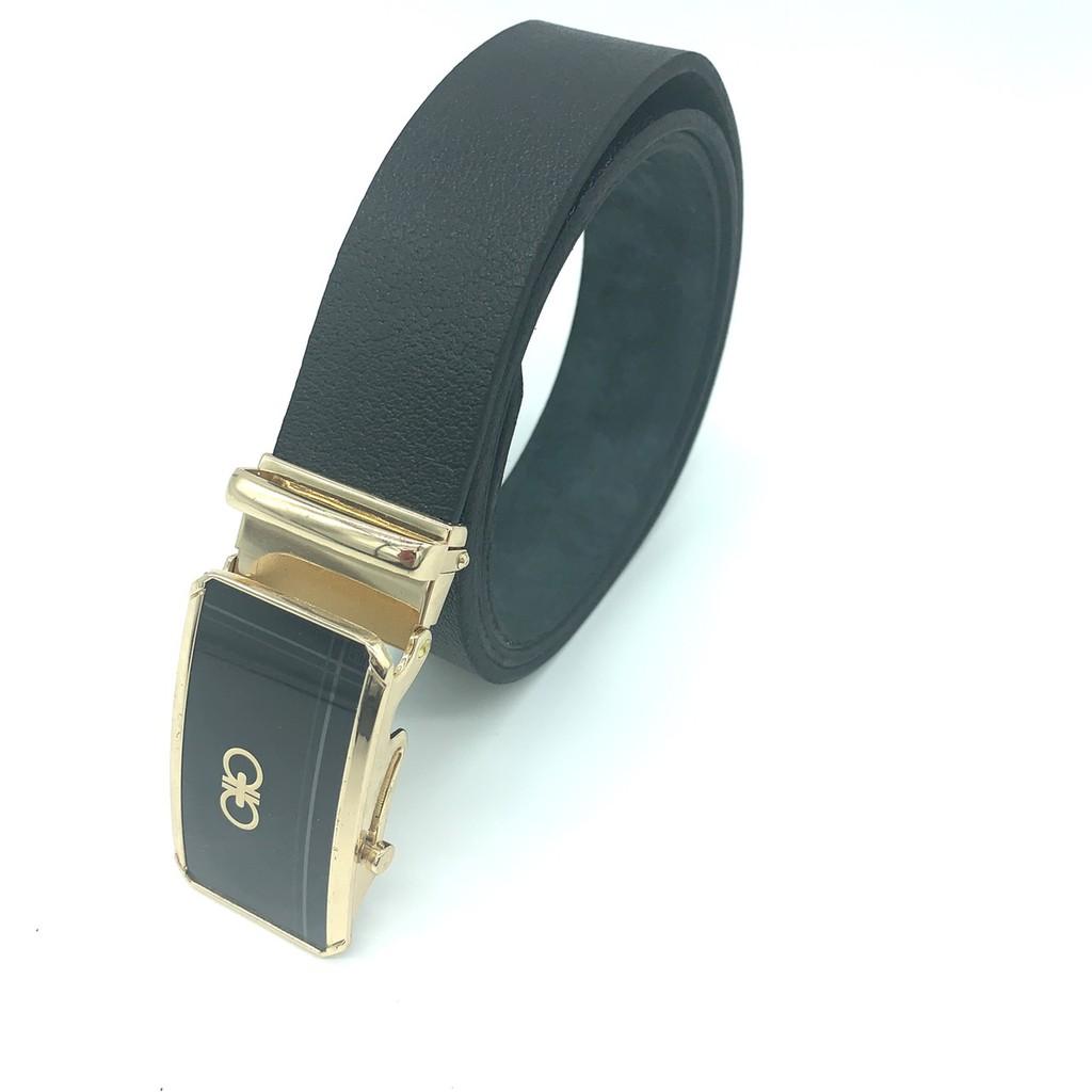 Thắt lưng nam khóa lăn siêu đẹp da thật