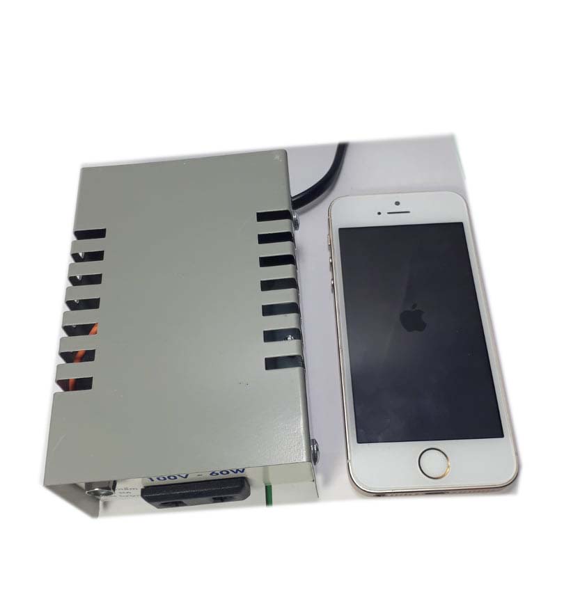 Biến thế đổi điện 220V - 100V công suất 60W, lõi đồng